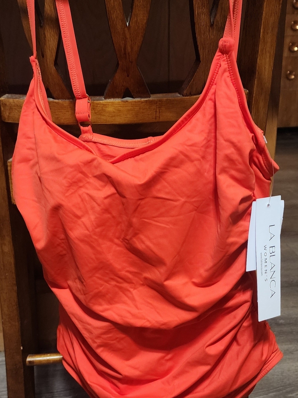 La Blanca Women's Coral Tankini Top